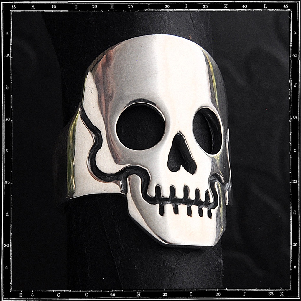 SKULL MASK RING