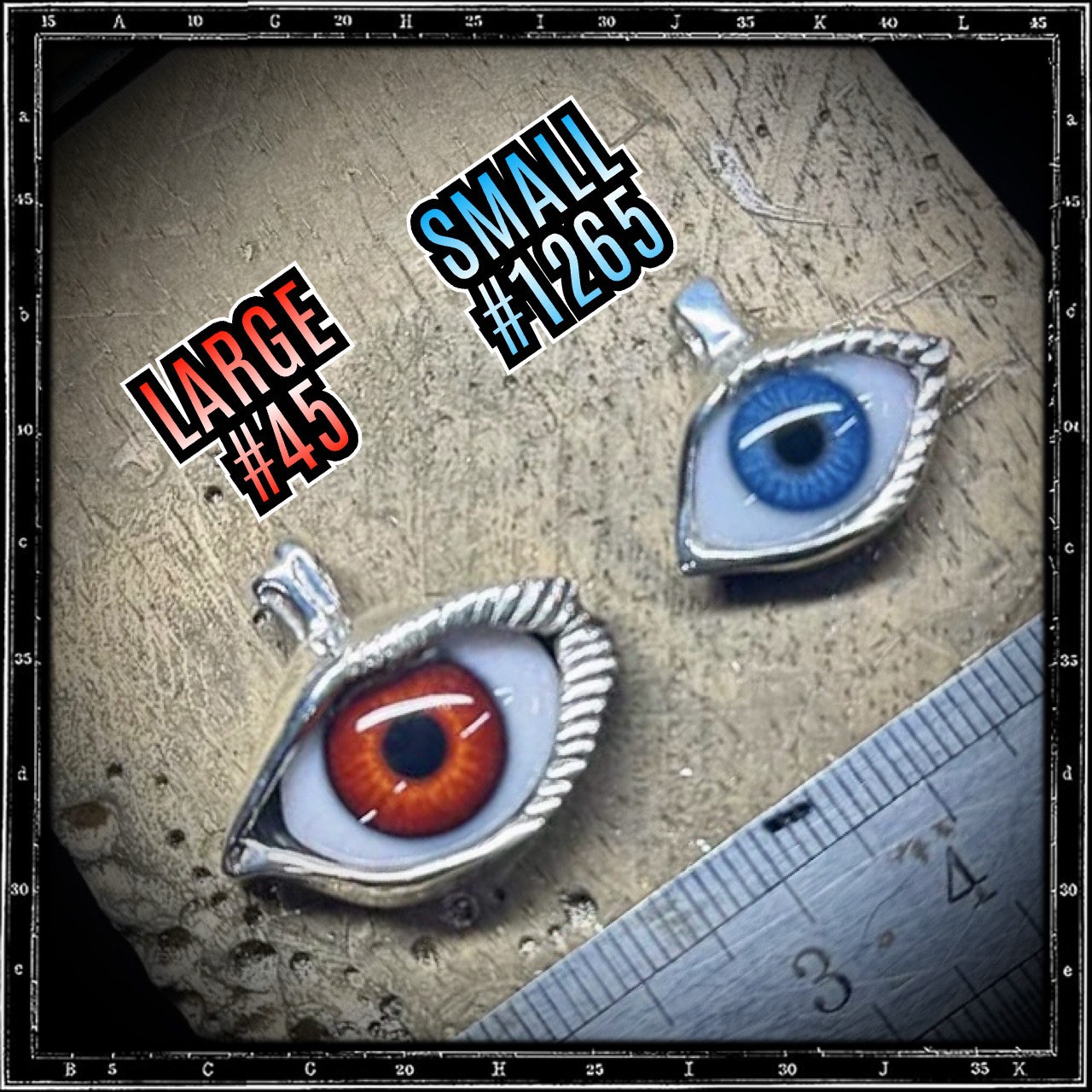 LASH EYE PENDANT - SMALL