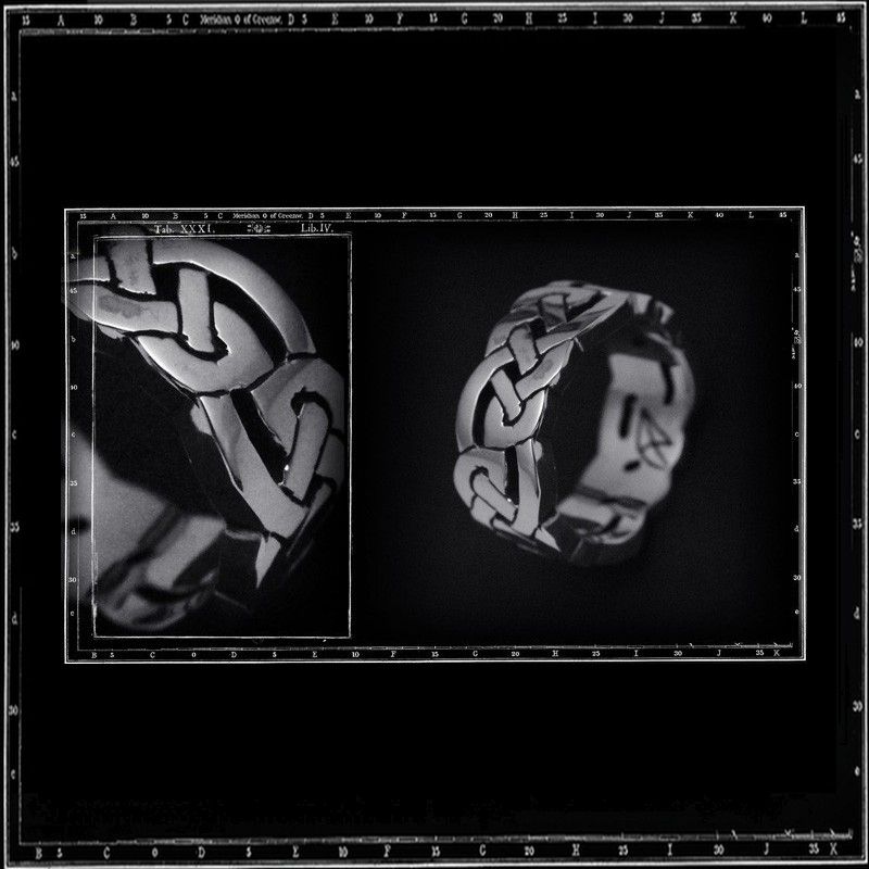 CELTIC BAND RING WIDE - #214/JP26