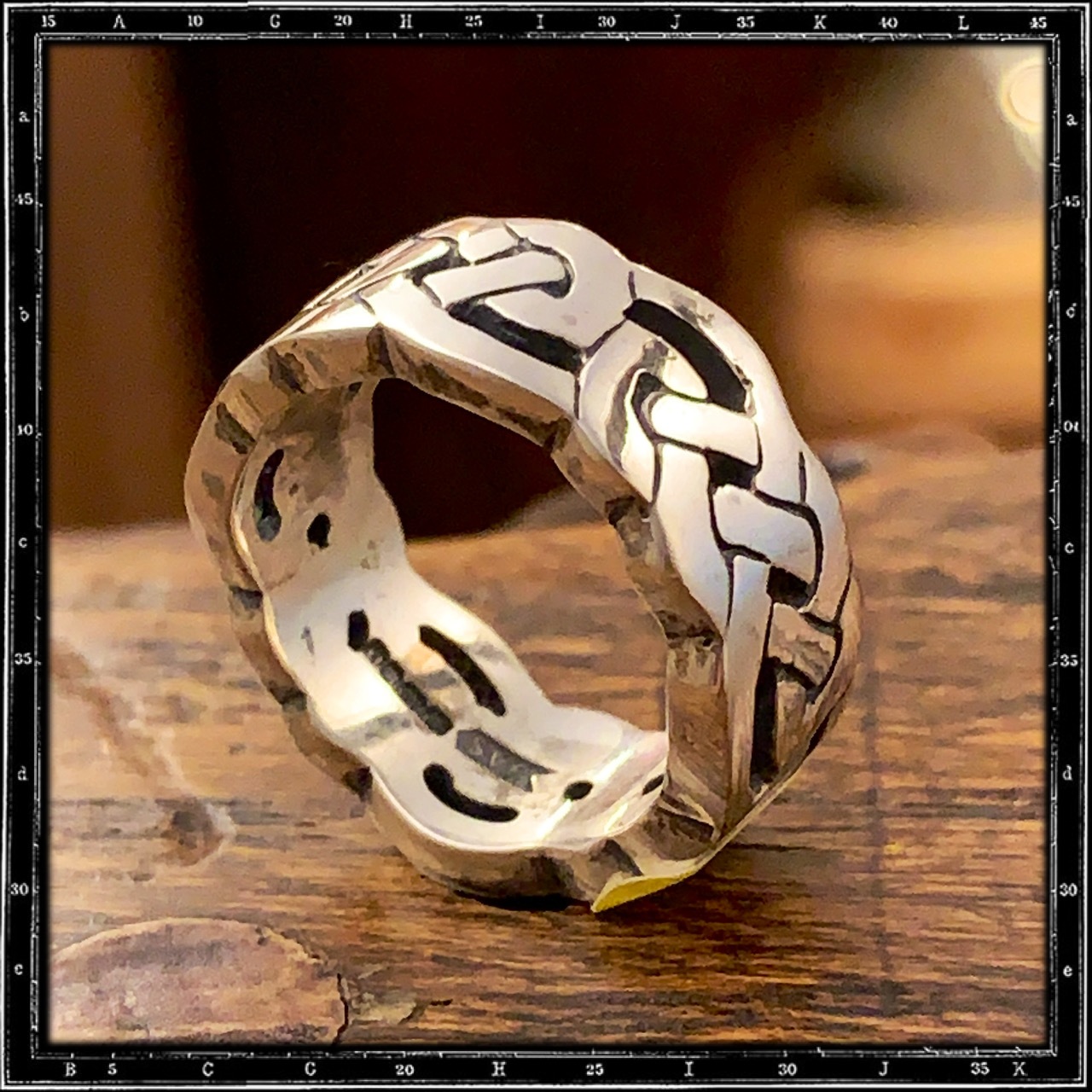 CELTIC BAND RING WIDE - #219/JP8.5