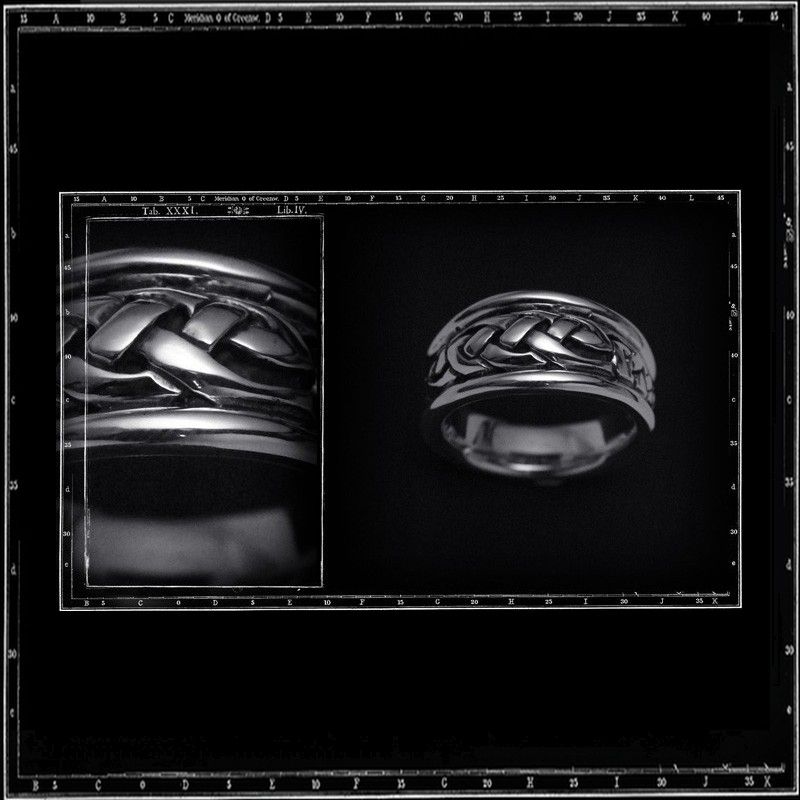 HIGH DOME CELTIC RING - LARGE