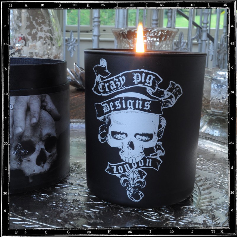 CRAZY PIG DESIGNS 'FEUX DE BOIS' SCENTED CANDLE