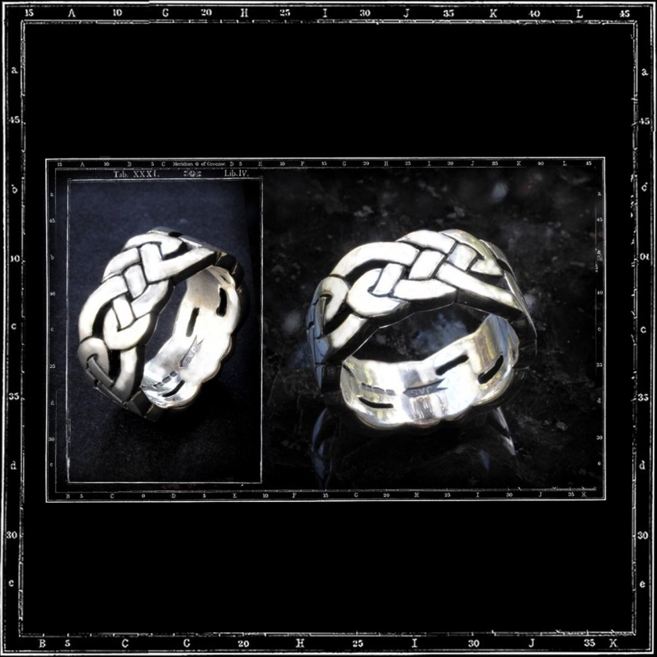 CELTIC BAND RING WIDE - #674/JP14