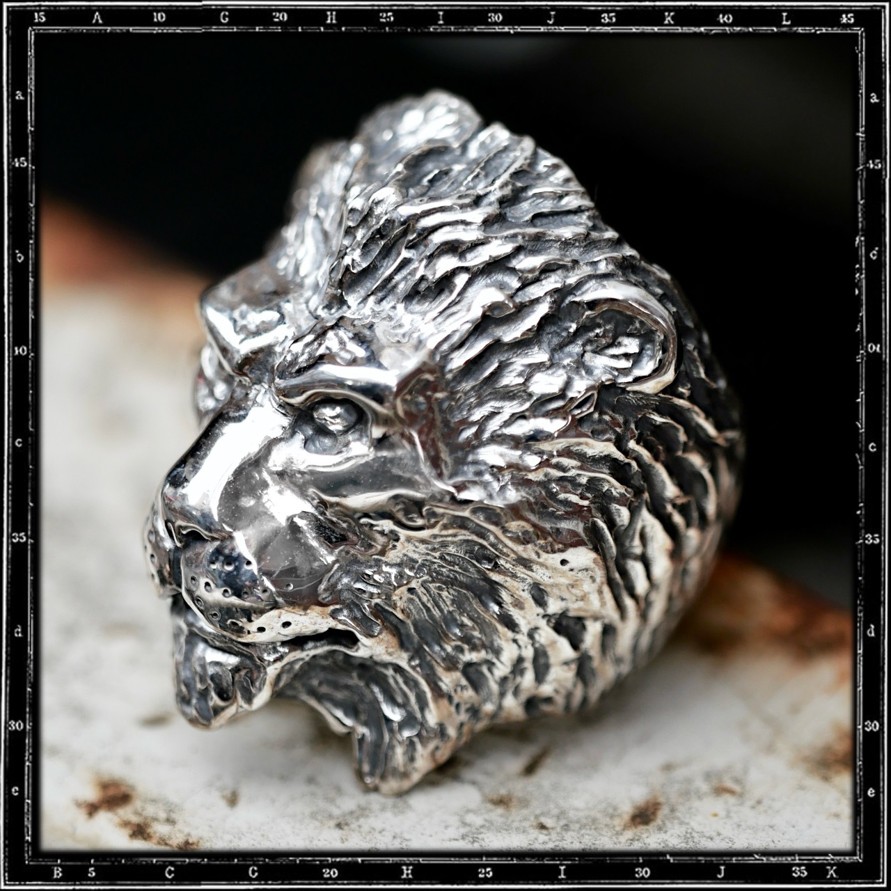 LION HEAD RING - CLASSIC | クレイジーピッグ公式オンラインストア