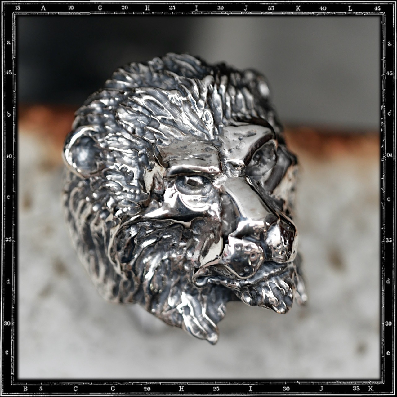 LION HEAD RING - CLASSIC
