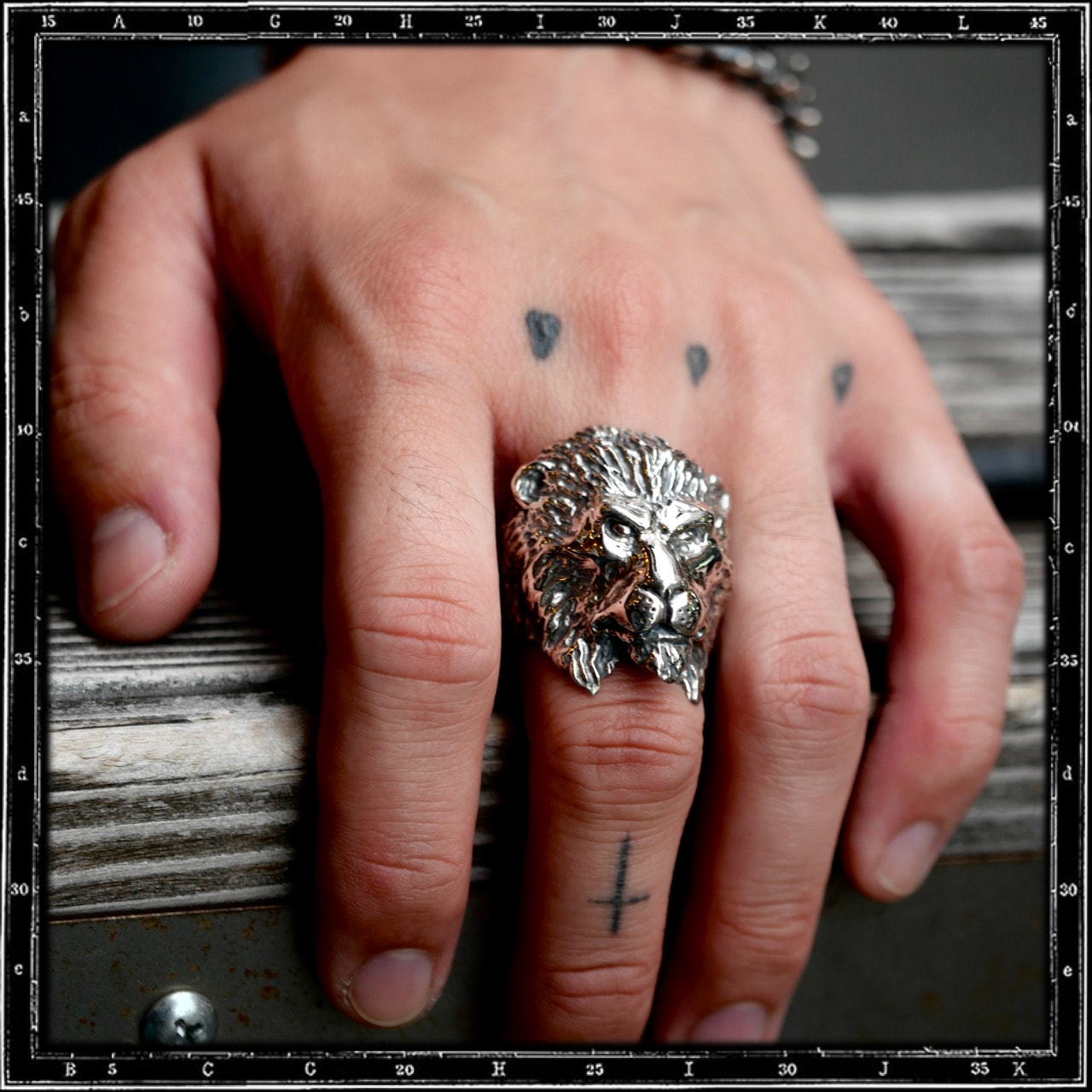 LION HEAD RING - CLASSIC