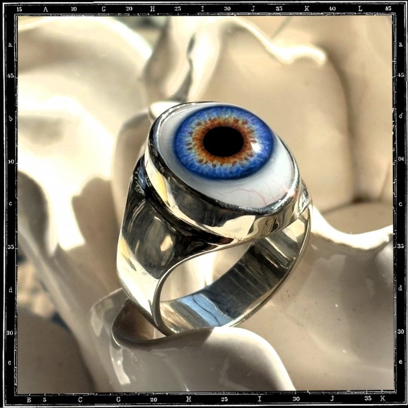 PLAIN EYE RING - VERTICAL