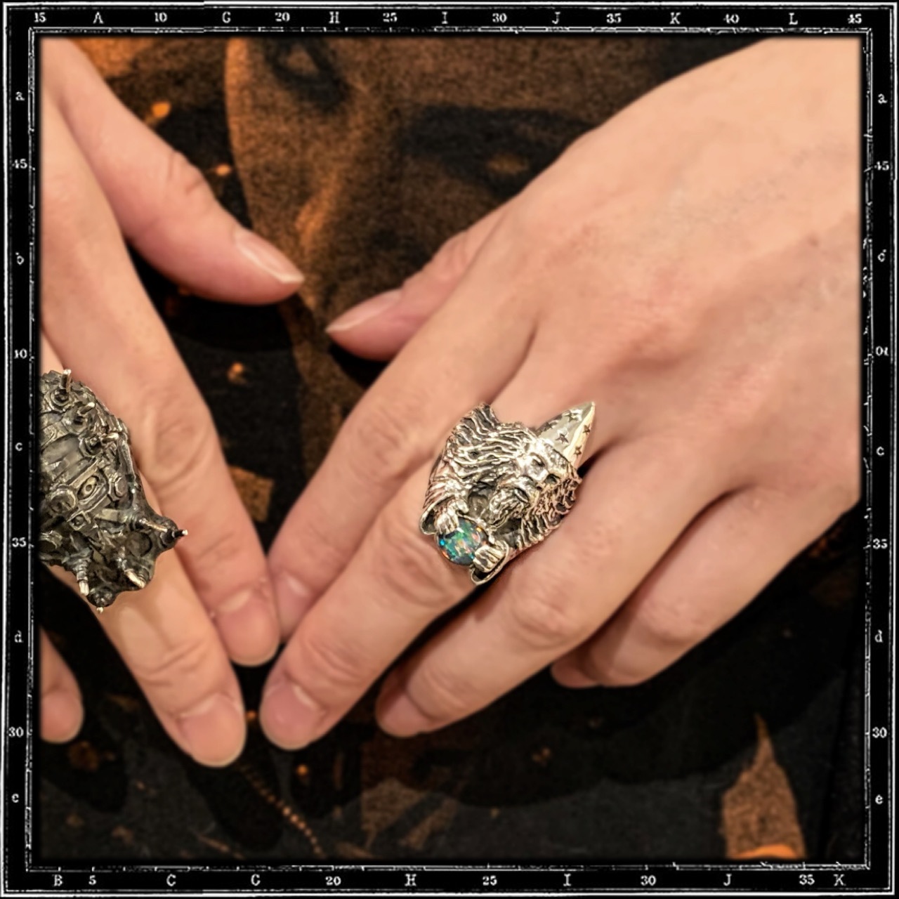 S*z様 クレイジーピッグ　スタークラスターリング　美品25.5号正規品CRAZ クレイジーピッグ スタークラスターリング 約25.5号 レア CRAZY PIG