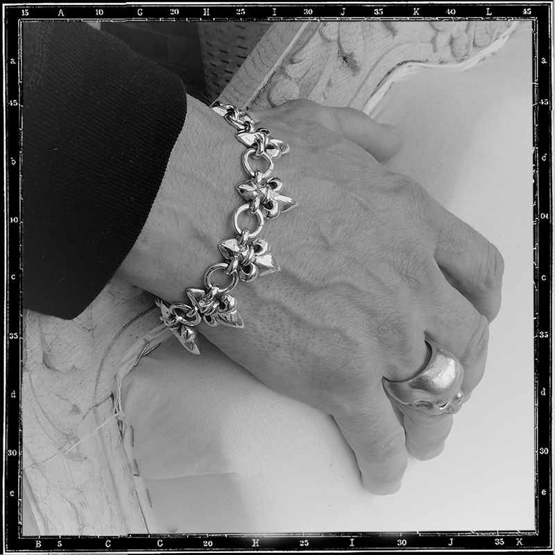 3D FLEUR DE LYS BRACELET