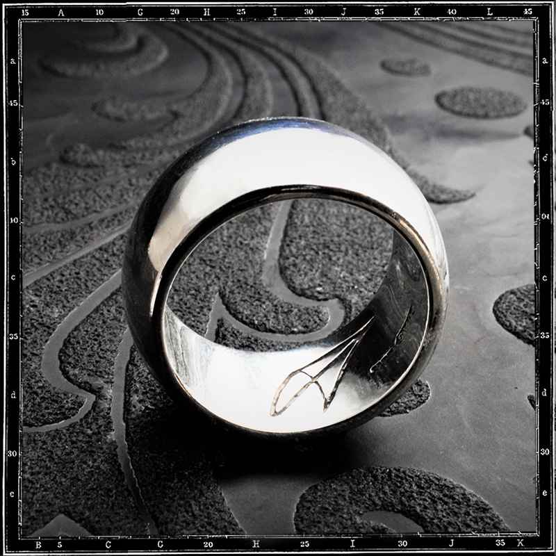 PLAIN BAND RING - WIDE #234 (12.5x2.8mm)
