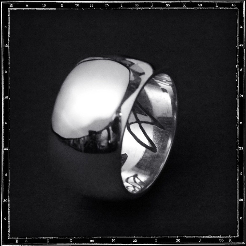 PLAIN BAND RING - WIDE #234 (12.5x2.8mm)