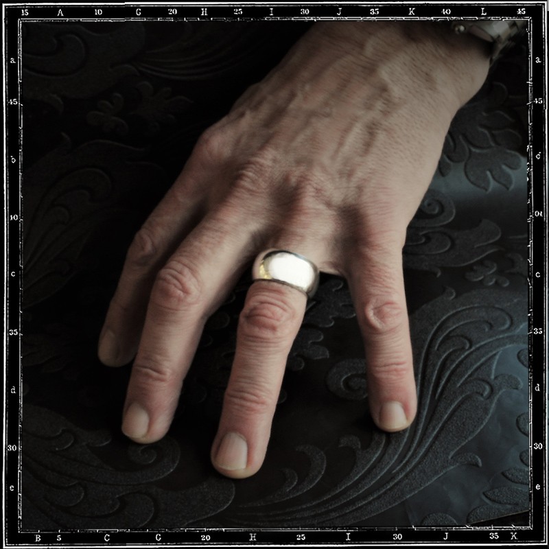 PLAIN BAND RING - WIDE #234 (12.5x2.8mm)
