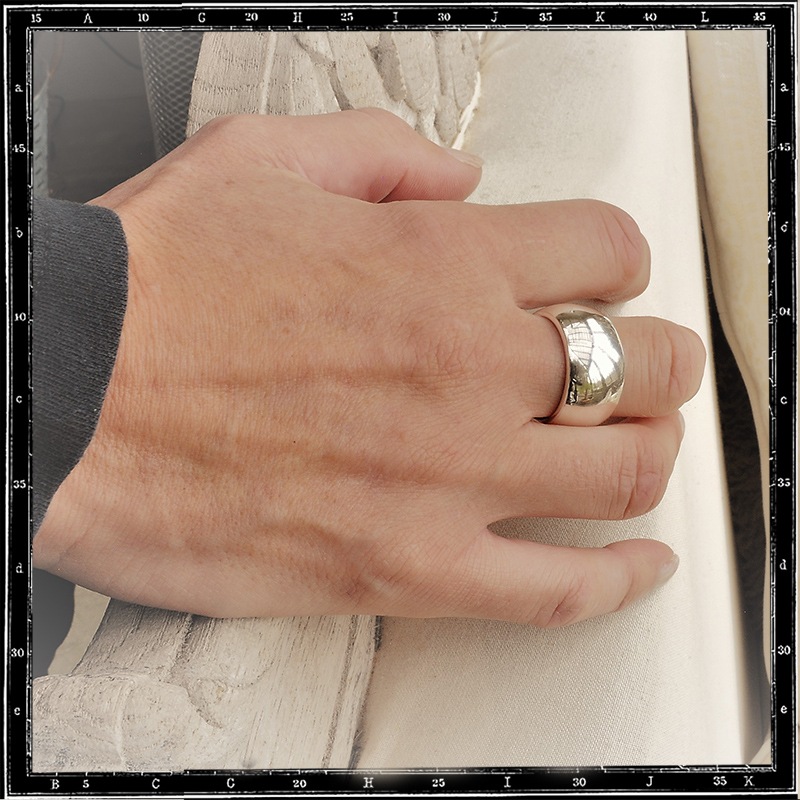 PLAIN BAND RING - WIDE #234 (12.5x2.8mm)