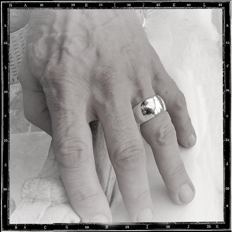PLAIN BAND RING - WIDE #234 (12.5x2.8mm)