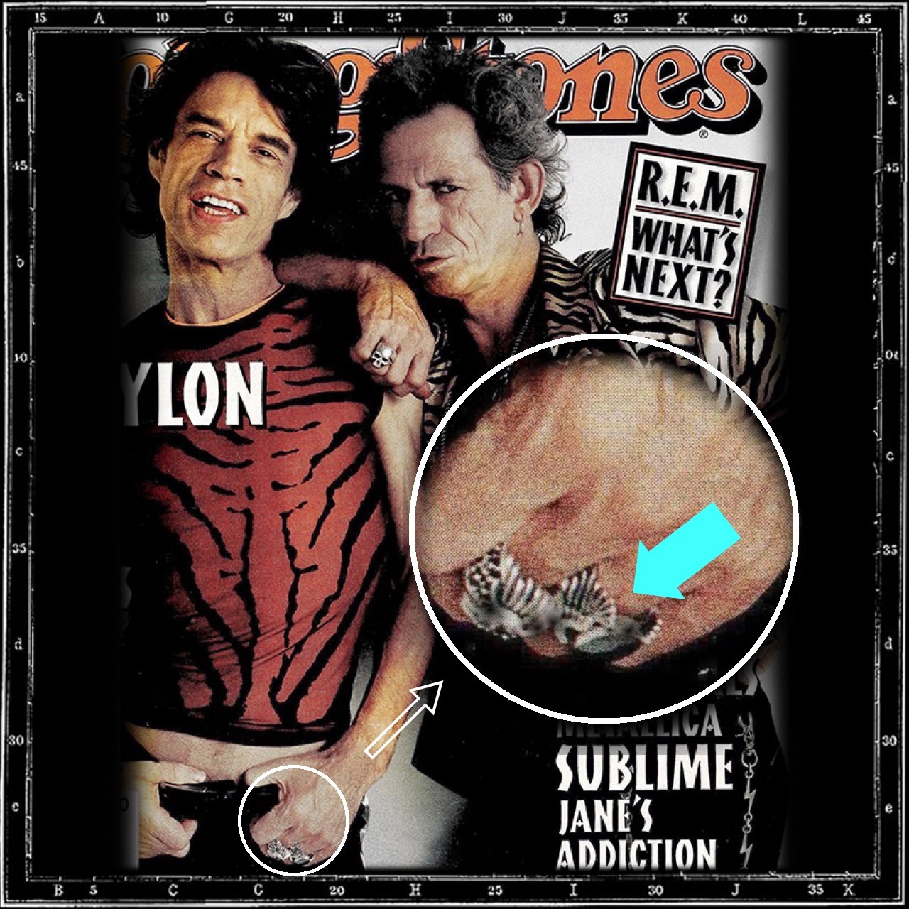 LARGE WINGS STONE RING