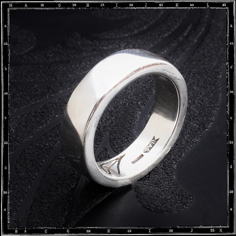 PLAIN BAND RING - HEAVY #491 (6x2.5mm)