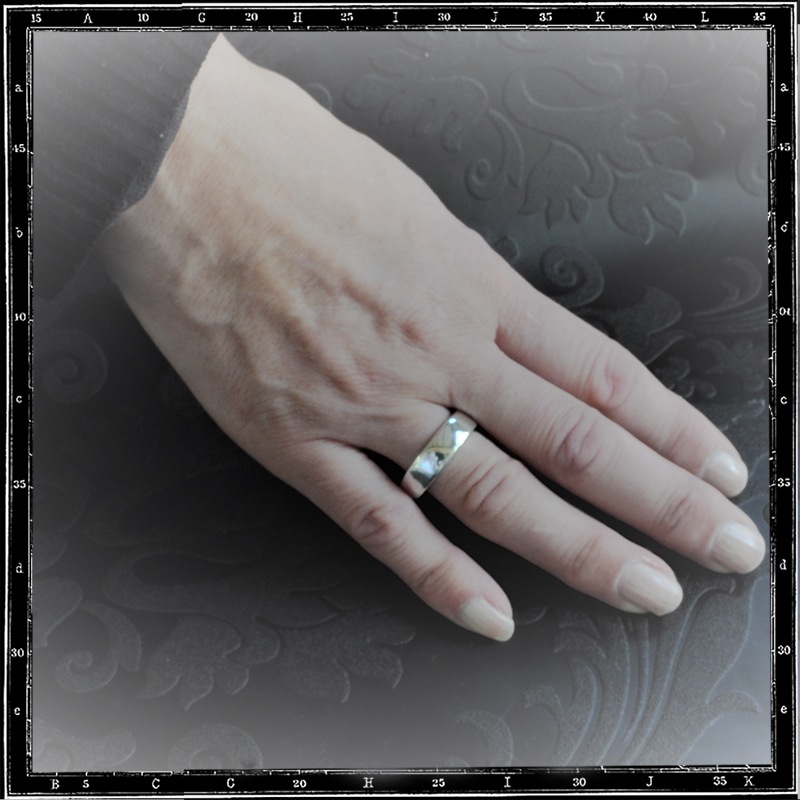 PLAIN BAND RING - HEAVY #491 (6x2.5mm)