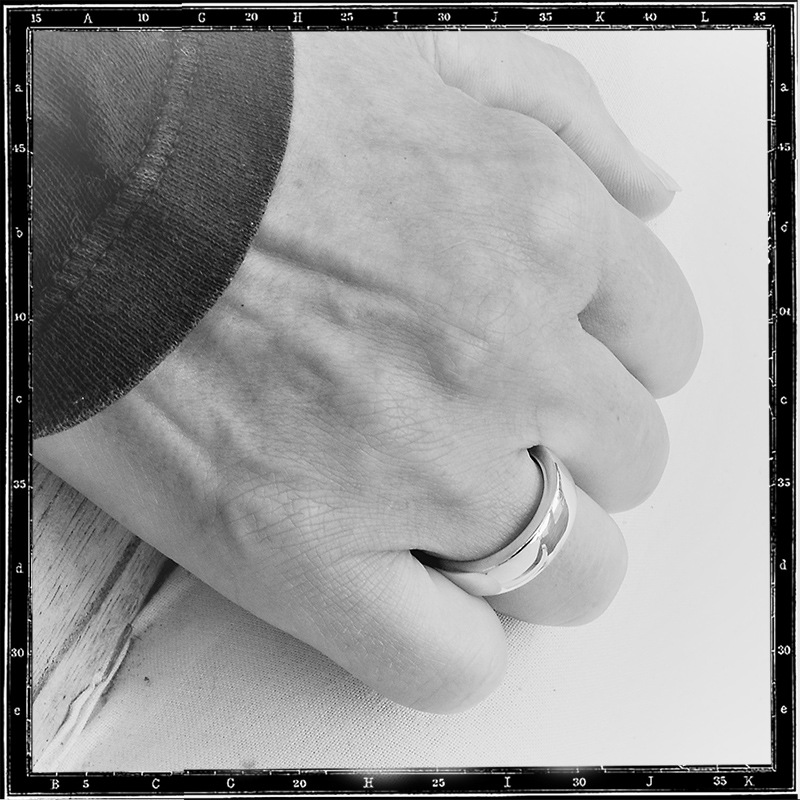 PLAIN BAND RING - HEAVY #491 (6x2.5mm)