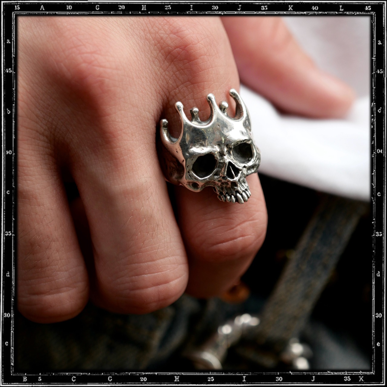 SURVIVAL SKULL RING | クレイジーピッグ公式オンラインストア リング