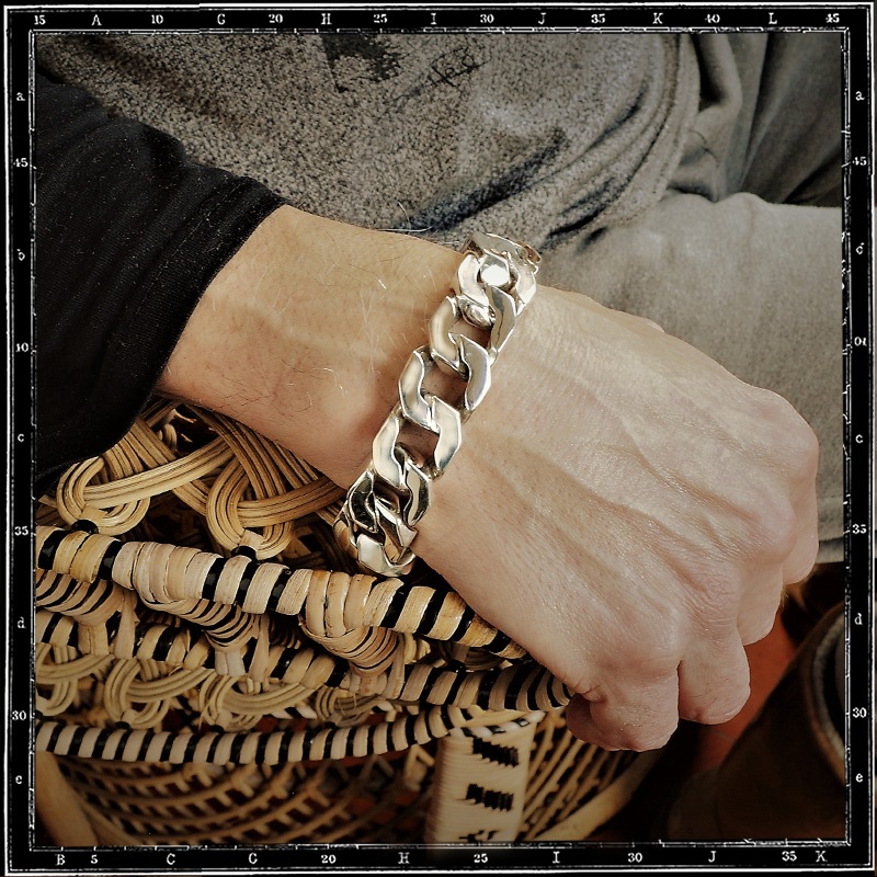 HEAVY PIERRE LINK BRACELET