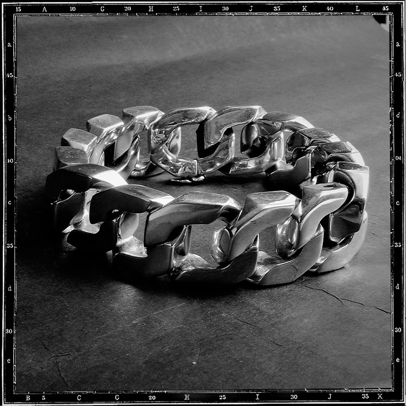 HEAVY PIERRE LINK BRACELET