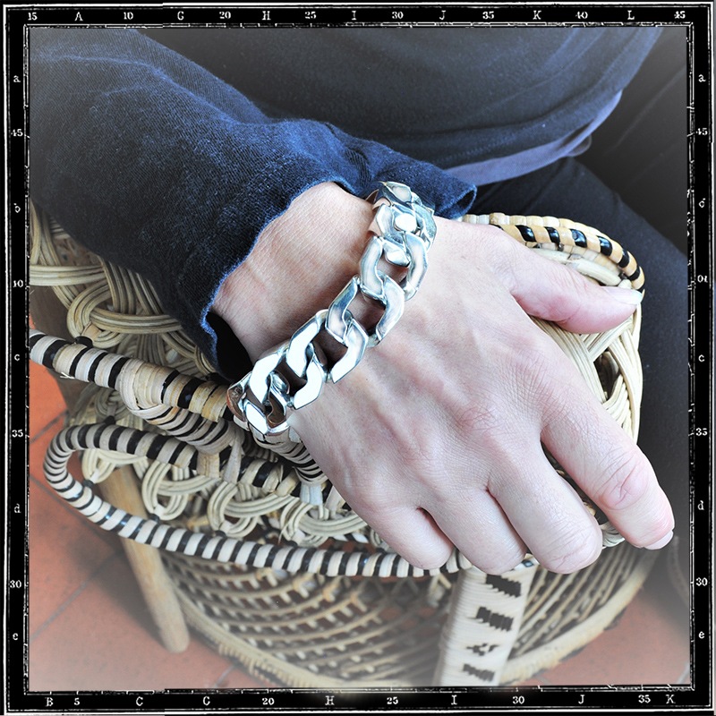 HEAVY PIERRE LINK BRACELET