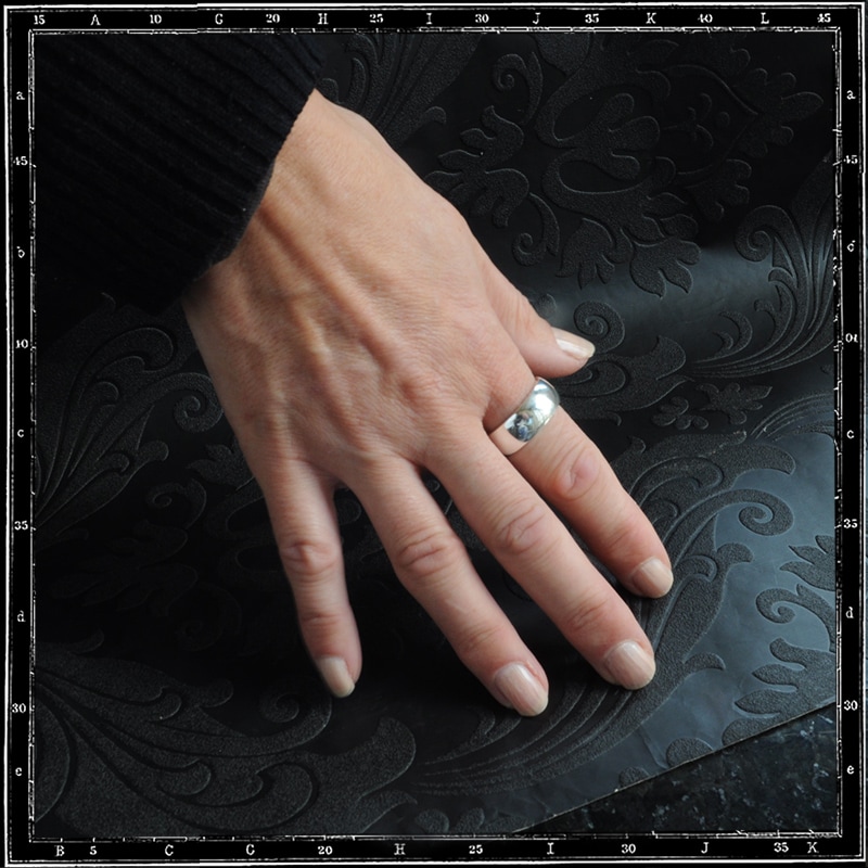 PLAIN BAND RING - LOW D #503 (7x1.5mm) | クレイジーピッグ公式