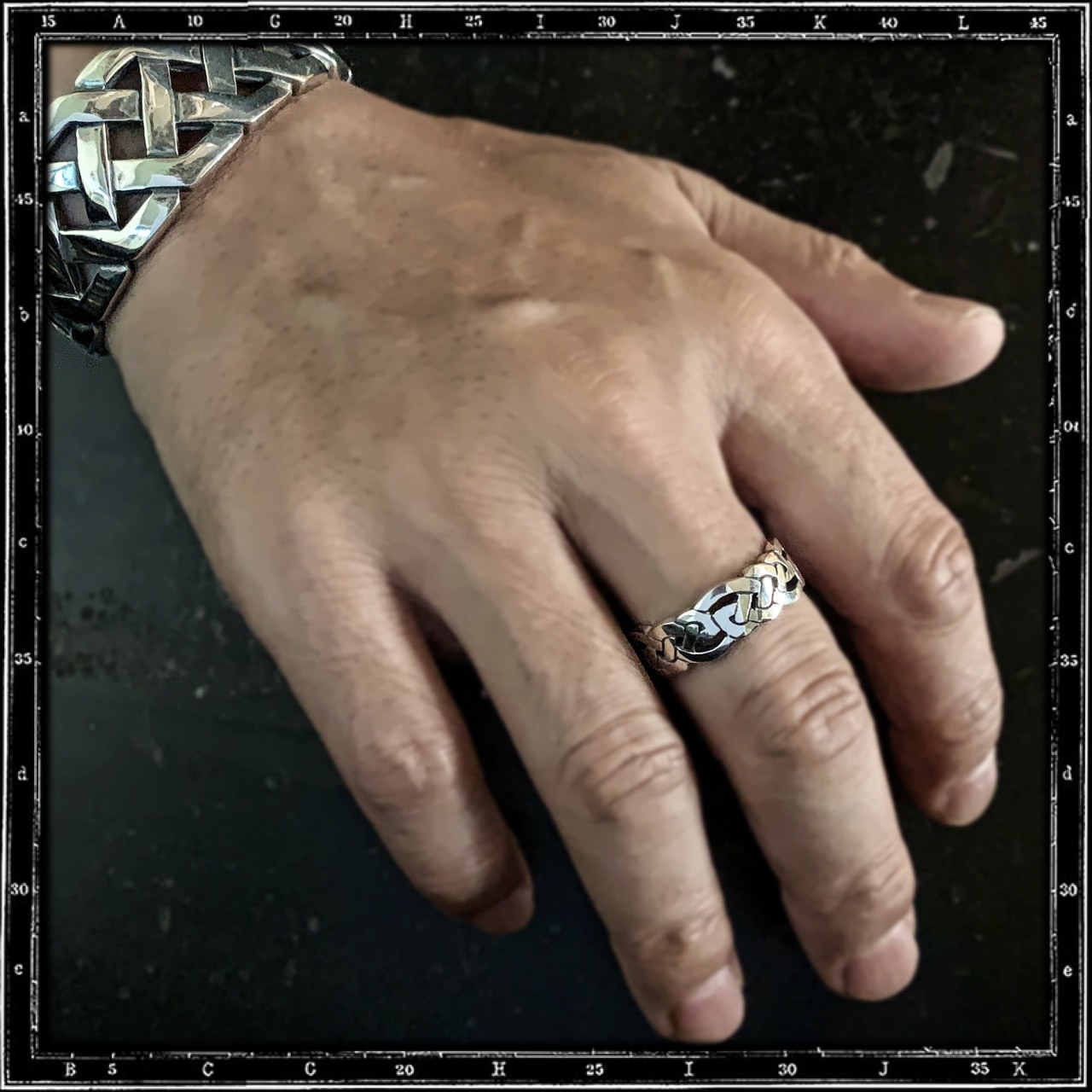 CELTIC BAND RING NARROW - #191/JP23