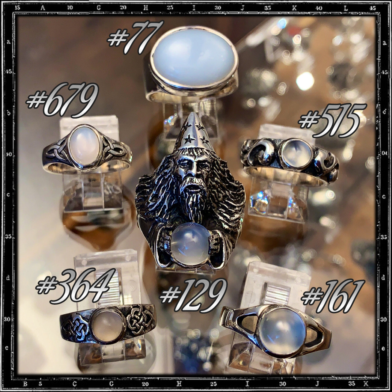 CELTIC STONE RING - MINI (6mm)