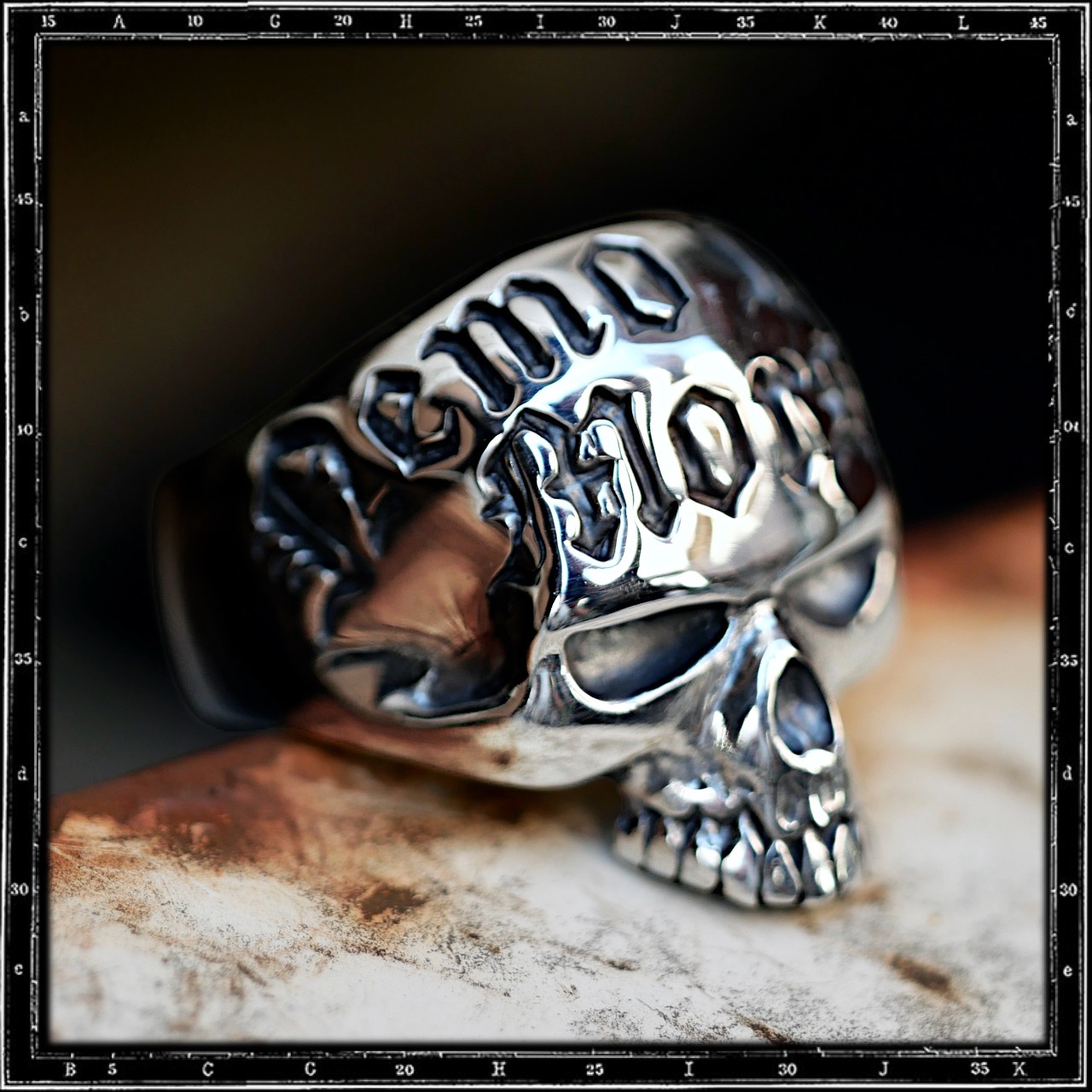 NEMO NISI MORS SKULL RING