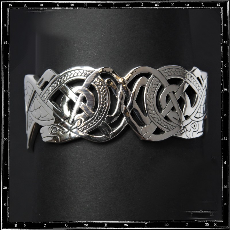 LARGE CELTIC DOGS BRACELET