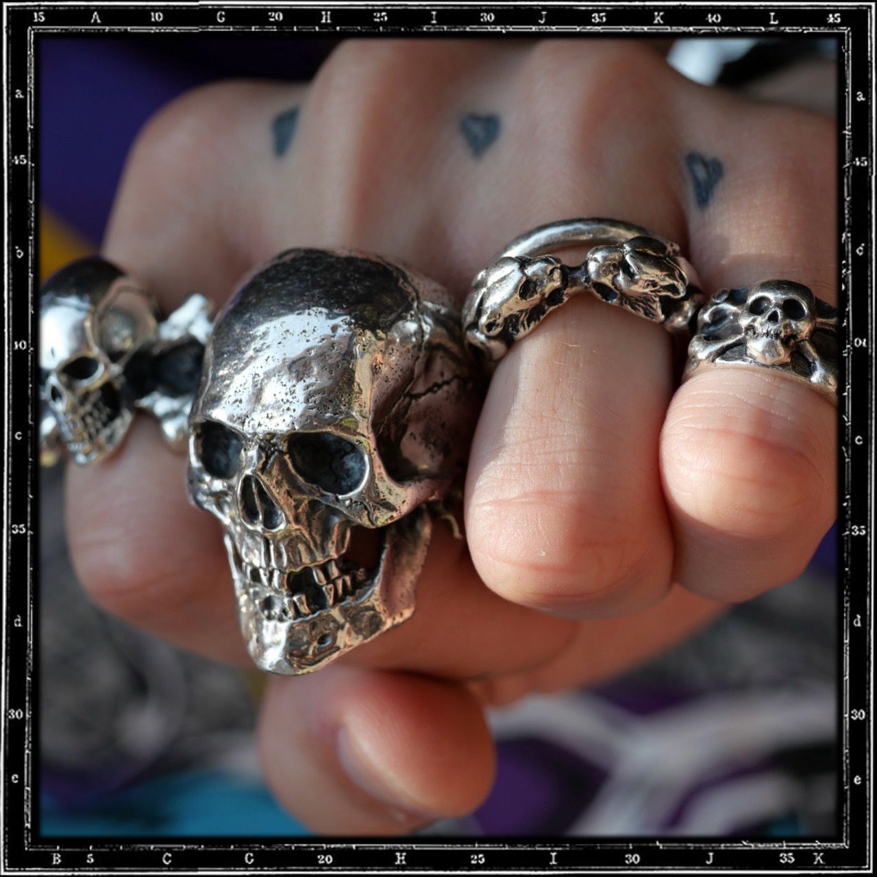 LOST SKULL RING | クレイジーピッグ公式オンラインストア リング