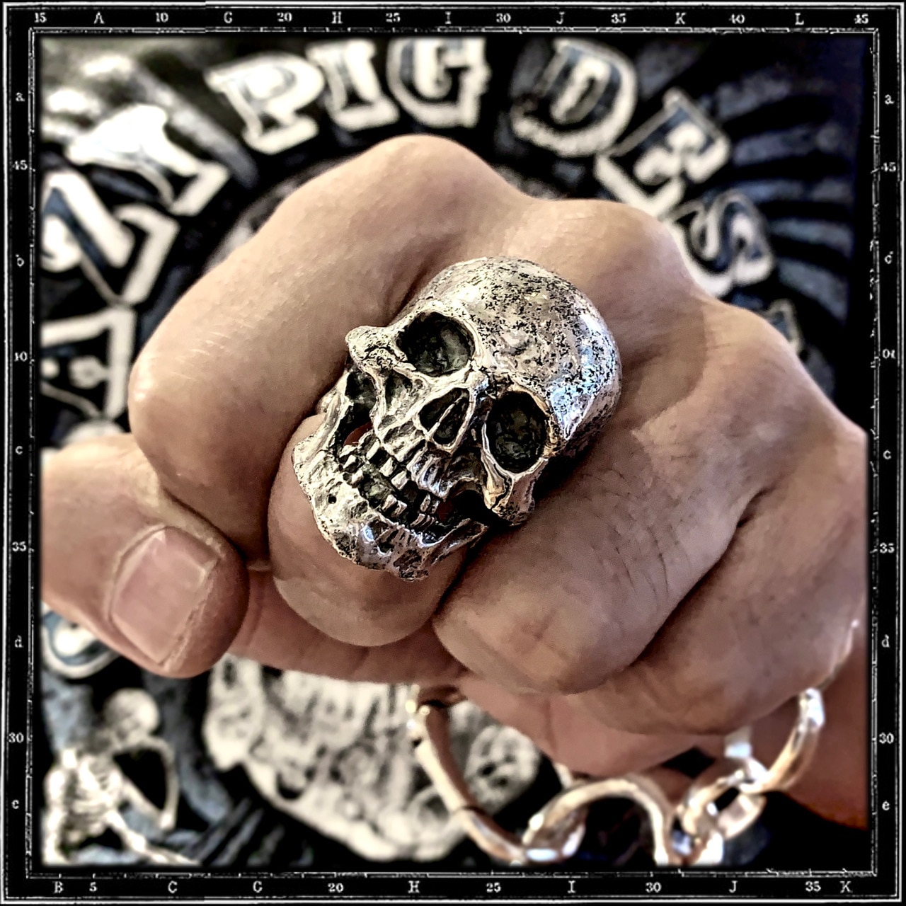 LOST SKULL RING | クレイジーピッグ公式オンラインストア リング