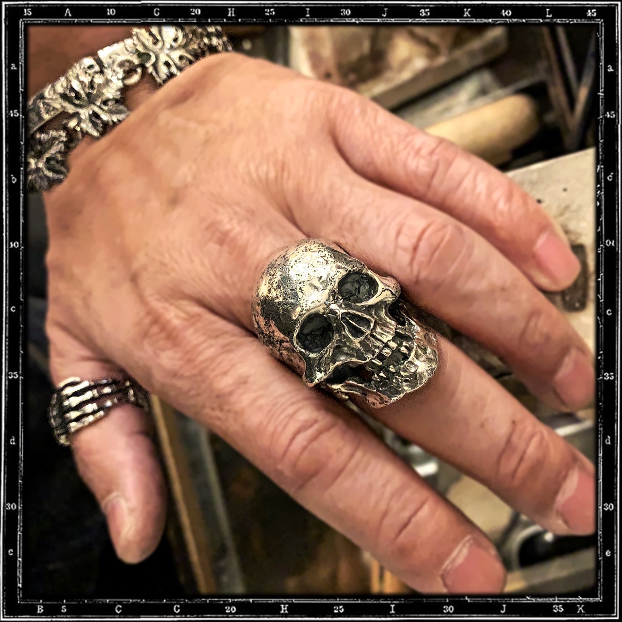 LOST SKULL RING | クレイジーピッグ公式オンラインストア リング