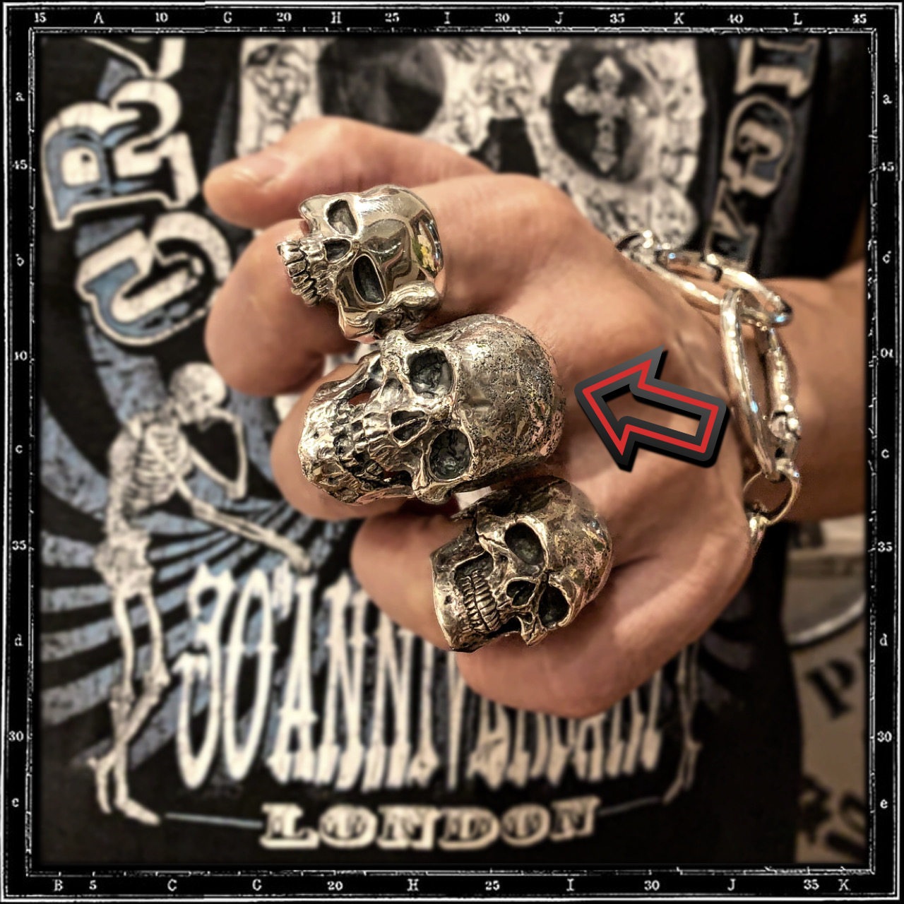 LOST SKULL RING