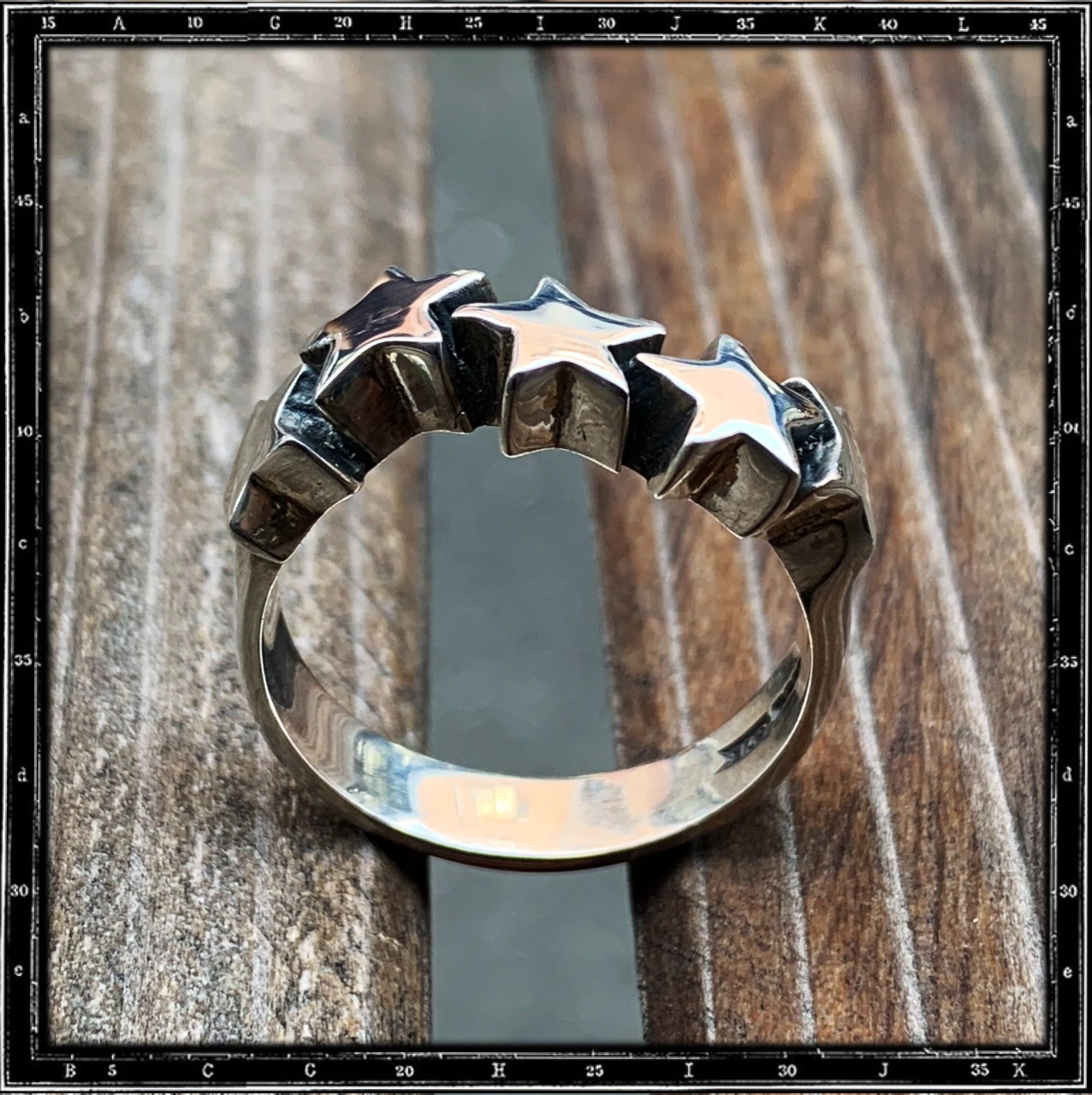 FIVE STARS BAND RING