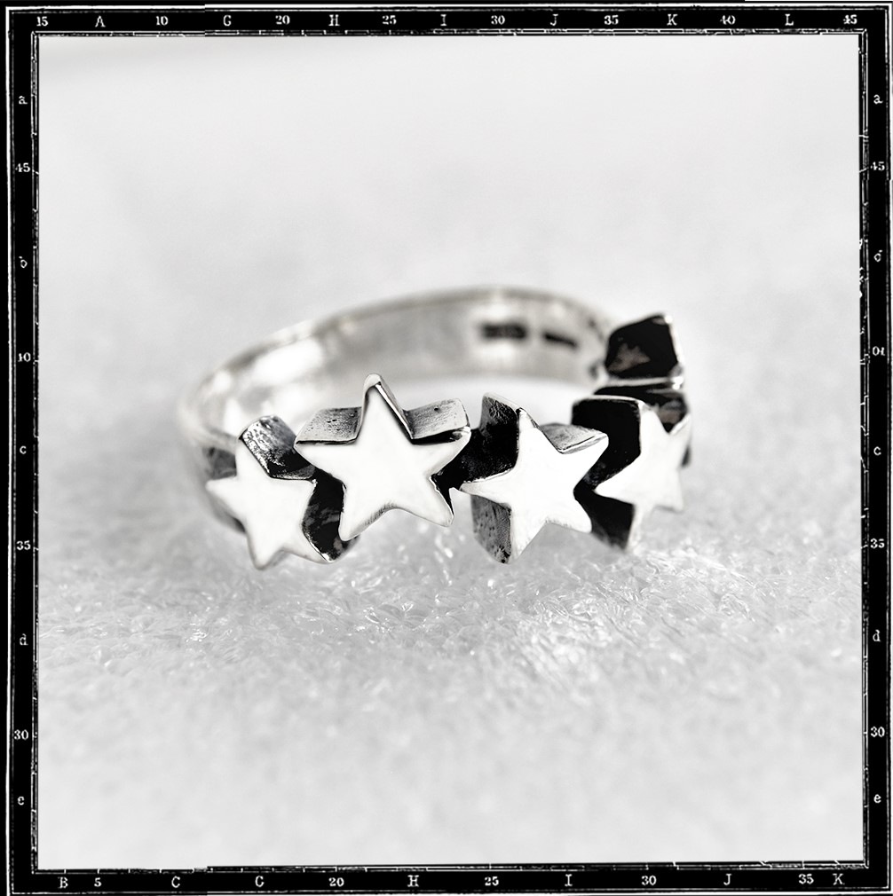 FIVE STARS BAND RING