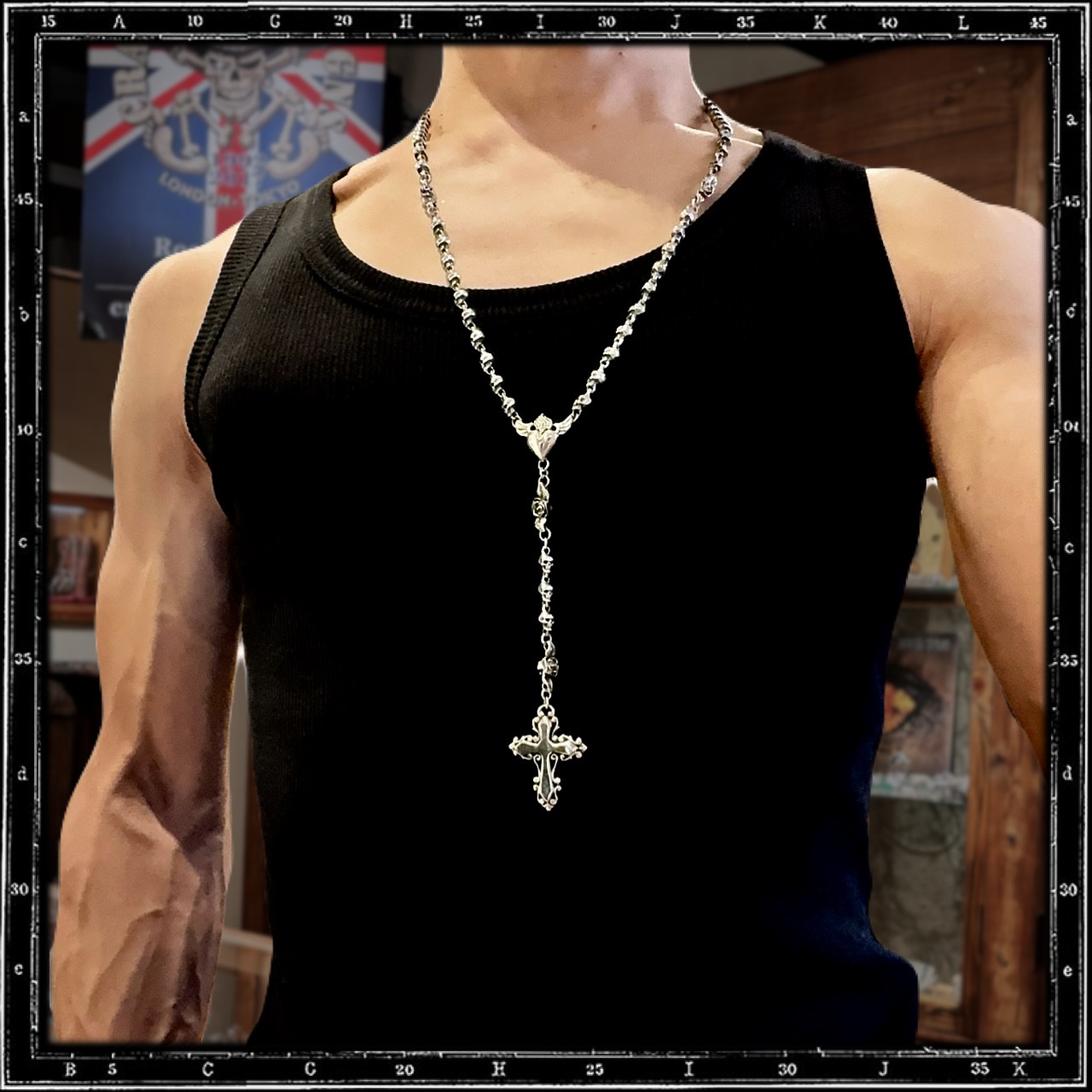 MEXICAN ROSARY NECKLACE | クレイジーピッグ公式オンラインストア