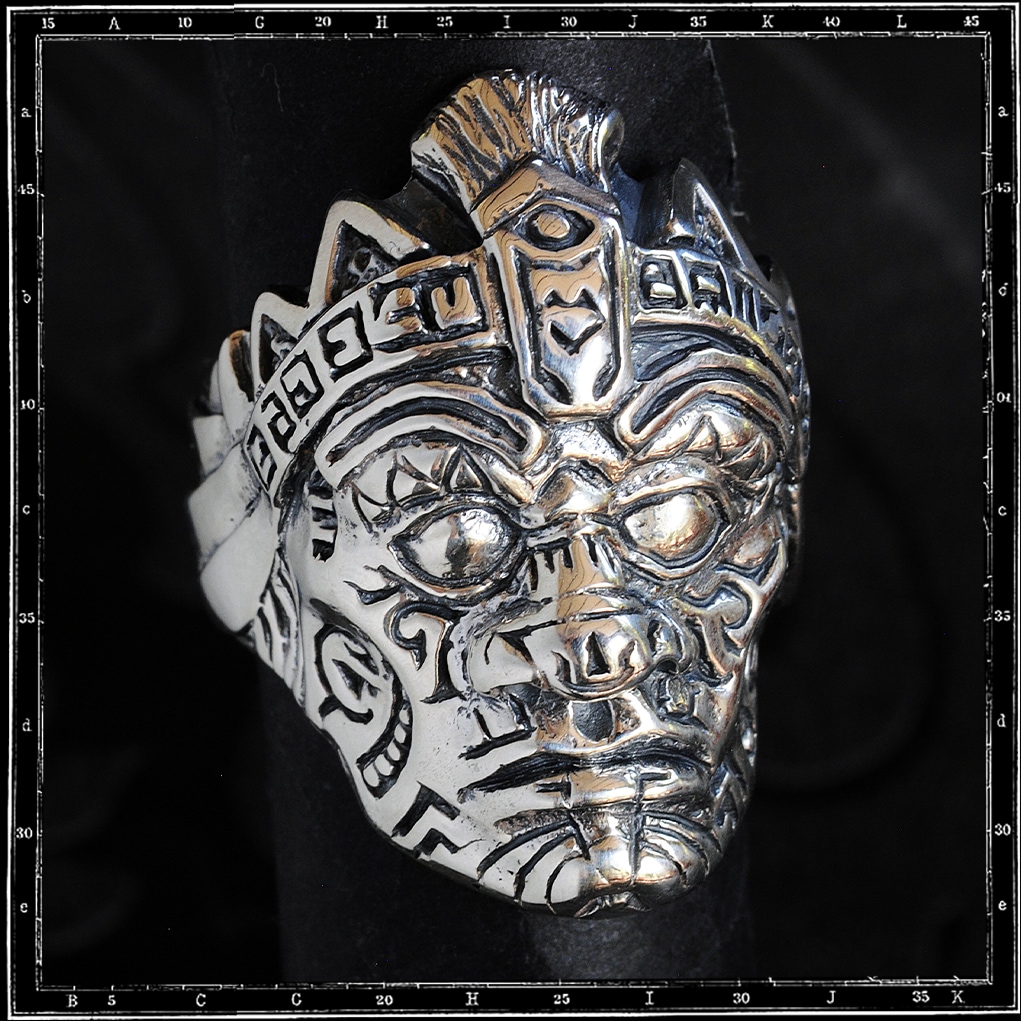 MAYAN WARRIOR RING