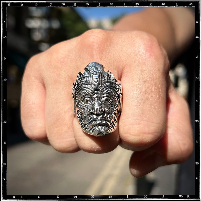 MAYAN WARRIOR RING