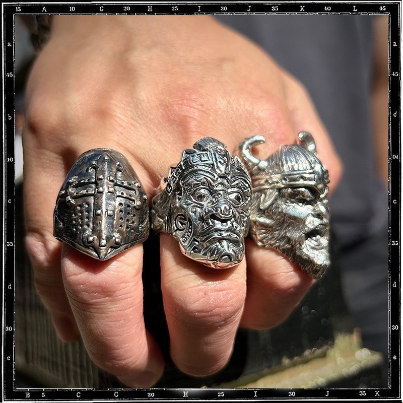 MAYAN WARRIOR RING