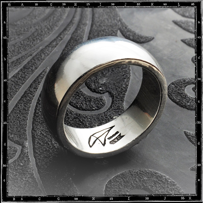 PLAIN BAND RING - HEAVY #509 (8.5x2.5mm)