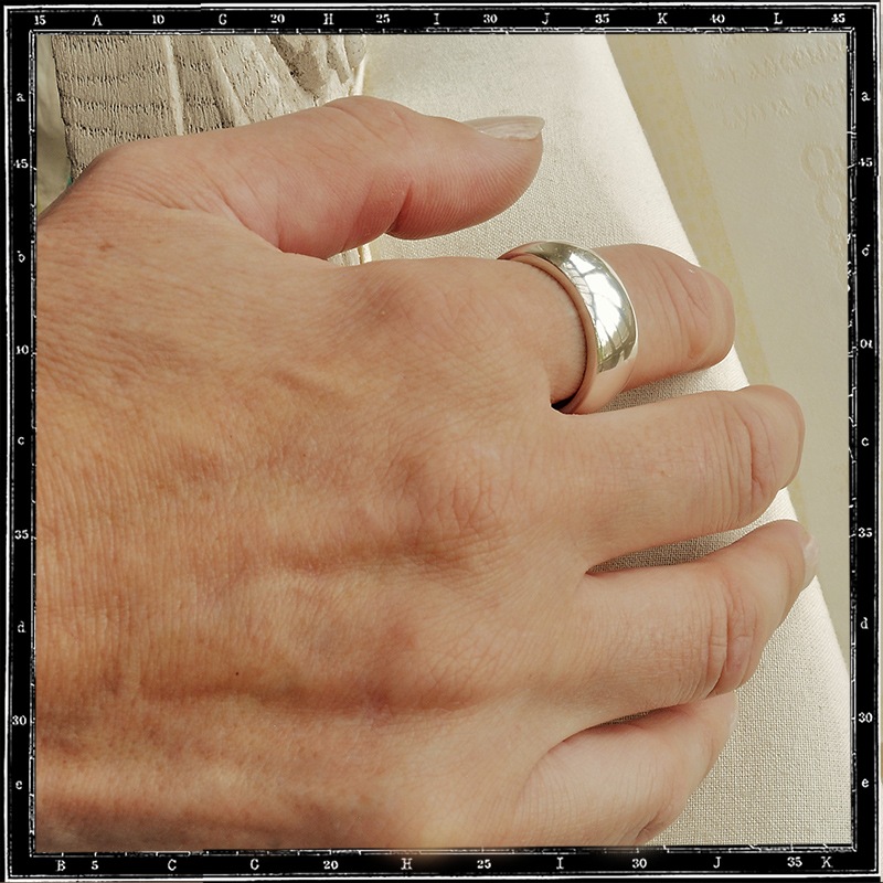 PLAIN BAND RING - HEAVY #509 (8.5x2.5mm)