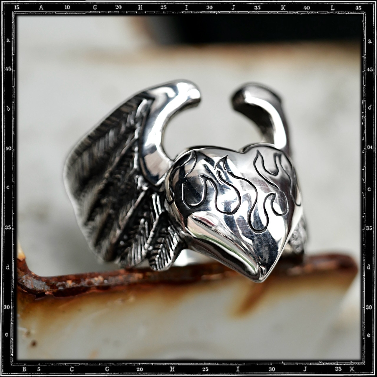 HEART & WINGS RING - LARGE | クレイジーピッグ公式オンラインストア