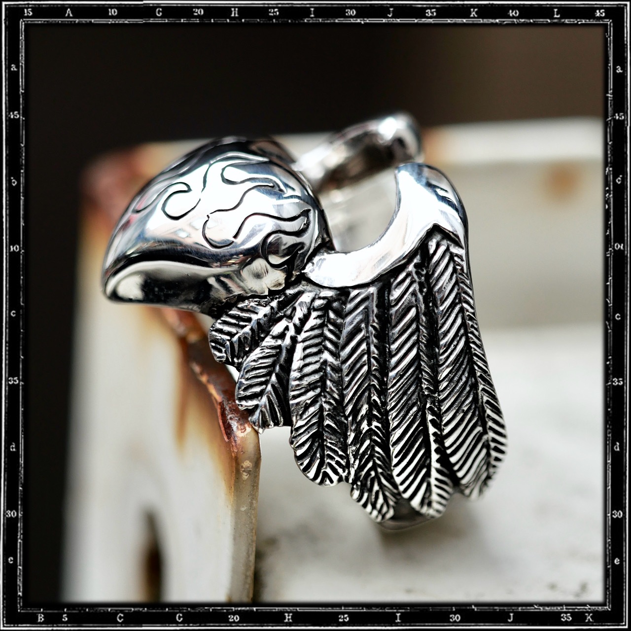 HEART & WINGS RING - LARGE | クレイジーピッグ公式オンラインストア