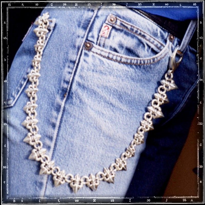 FLEUR DE LYS WALLET CHAIN