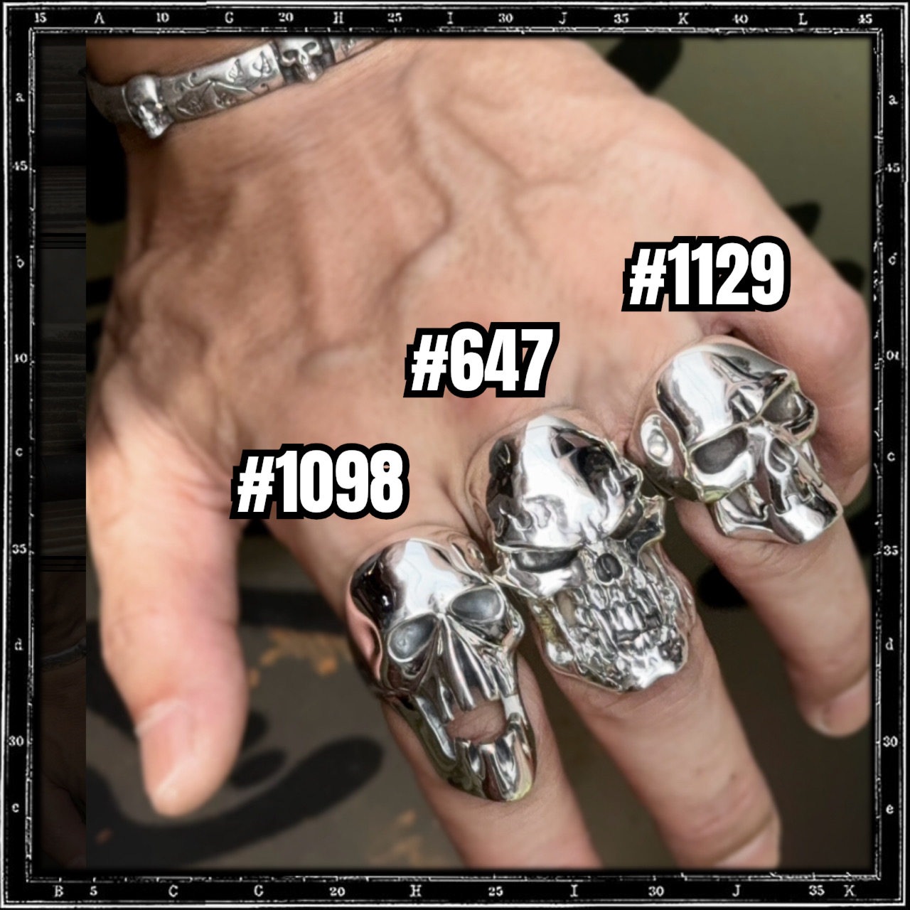 MAX SKULL RING