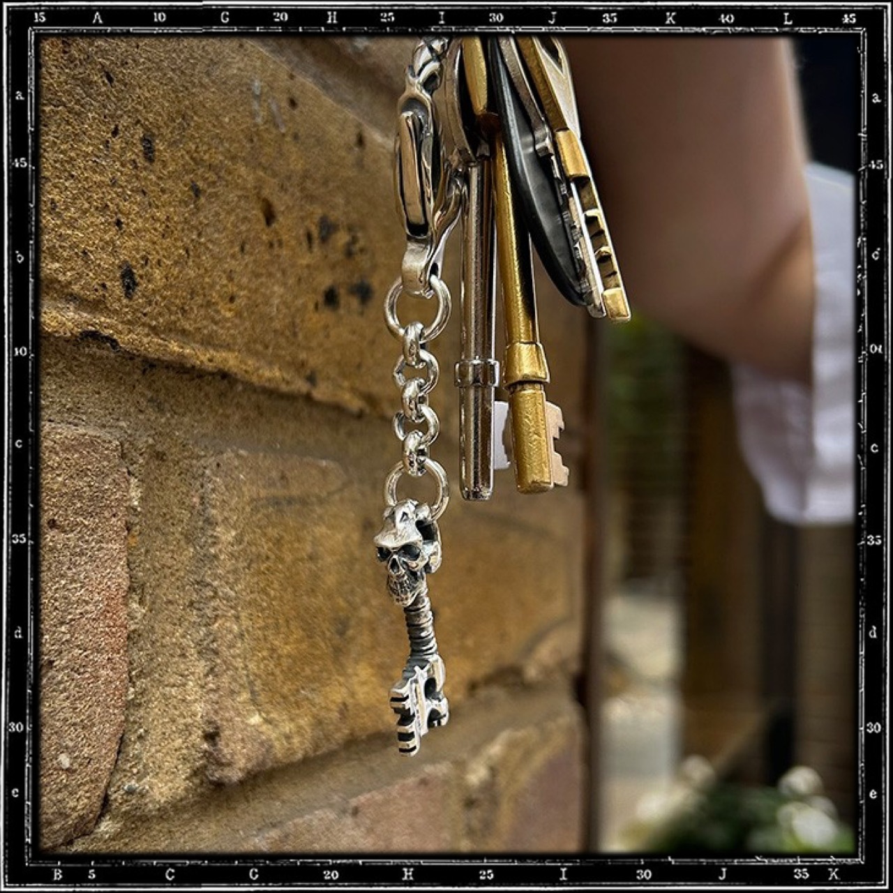 SKULL KEY KEYRING | クレイジーピッグ公式オンラインストア