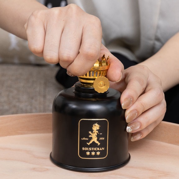 SOLSTICKAN 灯油ランプ