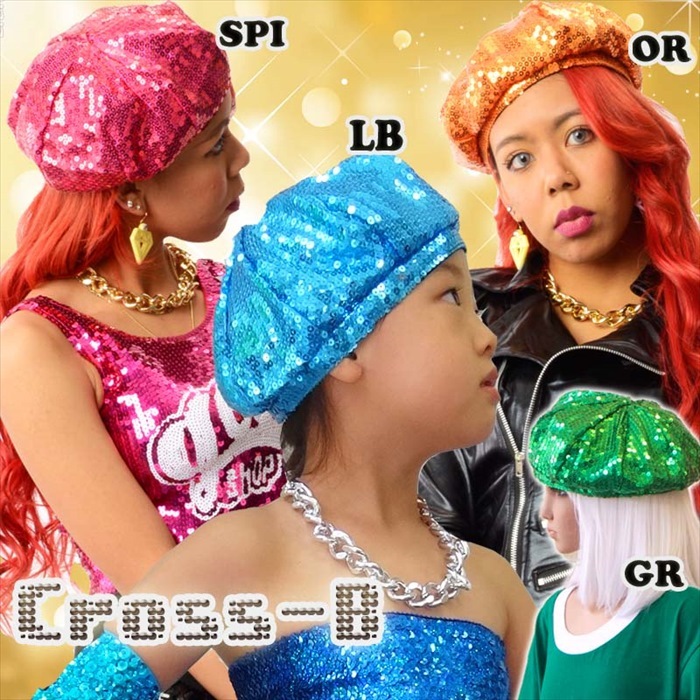 A0888-スパンコールキャスケット風ハンチング | 帽子,ハンチング